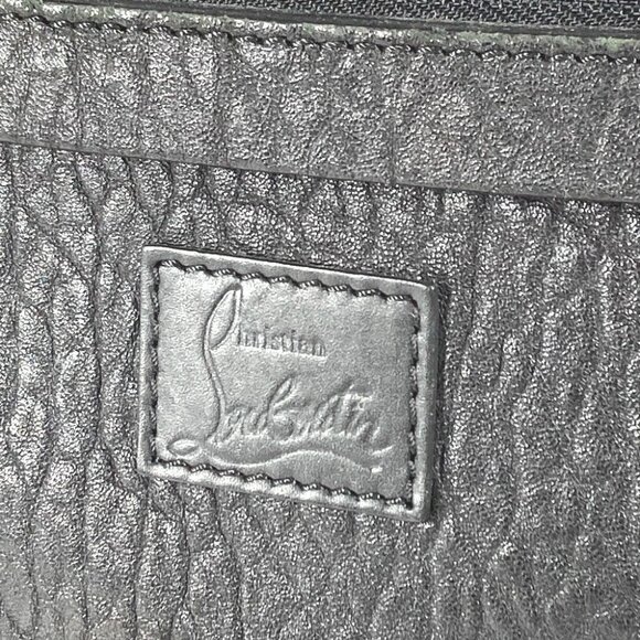 Christian Louboutin logo backpack bag Backpack Leather Black/Red main image 16